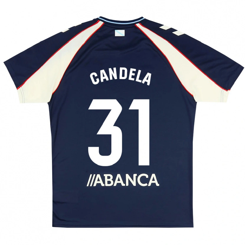 Danxen Herren Candela Rodríguez #31 Königsblau Rot Weiß Auswärtstrikot Trikot 2026/27 T-Shirt