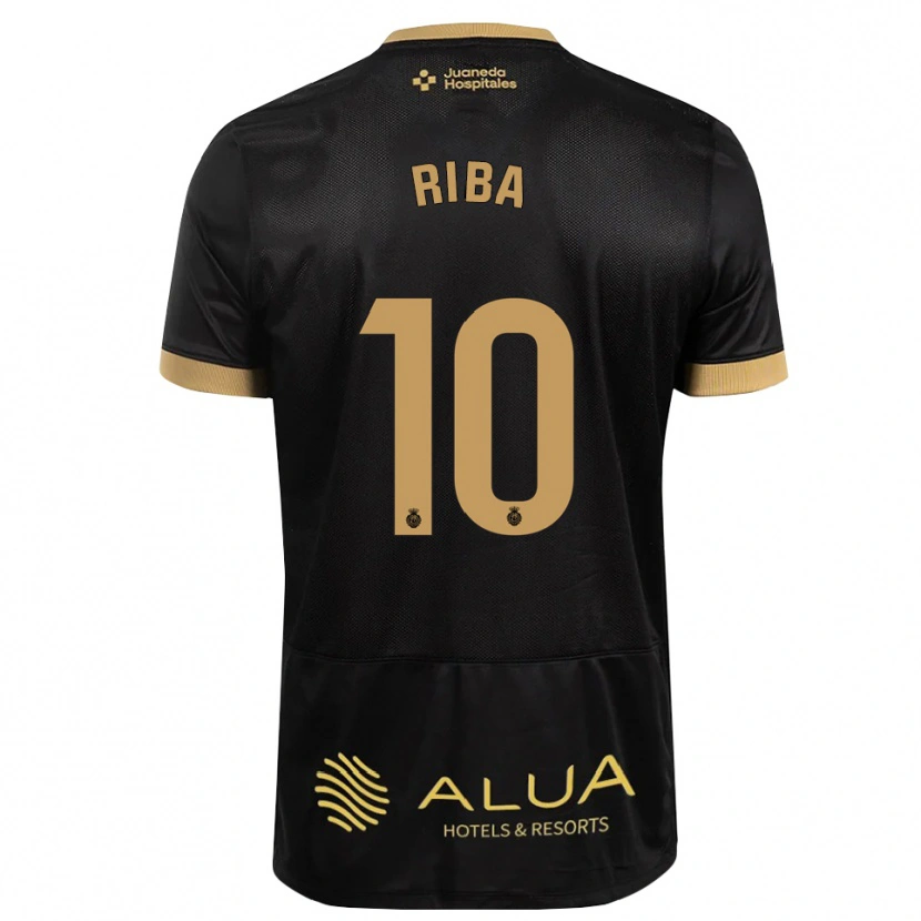 Danxen Herren Cesc Riba #10 Schwarz Sandbraun Burly Wood Auswärtstrikot Trikot 2026/27 T-Shirt