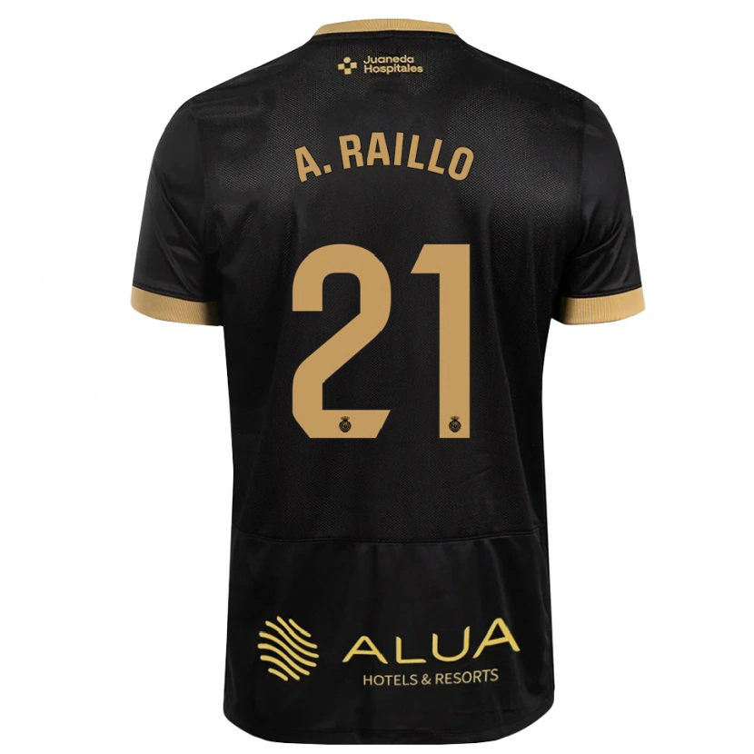 Danxen Herren Antonio Raíllo #21 Schwarz Sandbraun Burly Wood Auswärtstrikot Trikot 2026/27 T-Shirt
