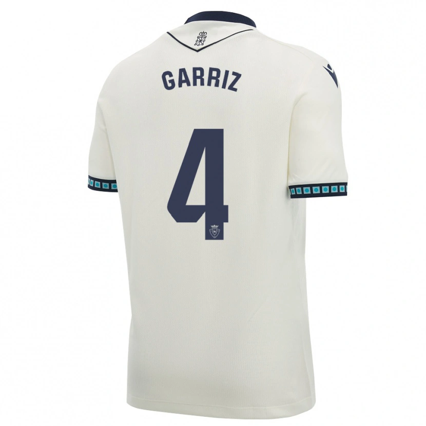 Danxen Herren Ibaider Garriz #4 Weiß Schwarz Hellblau Auswärtstrikot Trikot 2026/27 T-Shirt