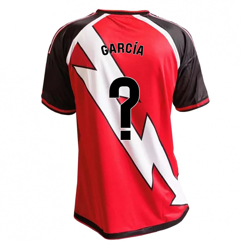 Danxen Herren Ronny García #0 Rot Schwarz Weiß Auswärtstrikot Trikot 2026/27 T-Shirt