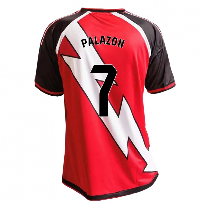Danxen Herren Isi Palazón #7 Rot Schwarz Weiß Auswärtstrikot Trikot 2026/27 T-Shirt