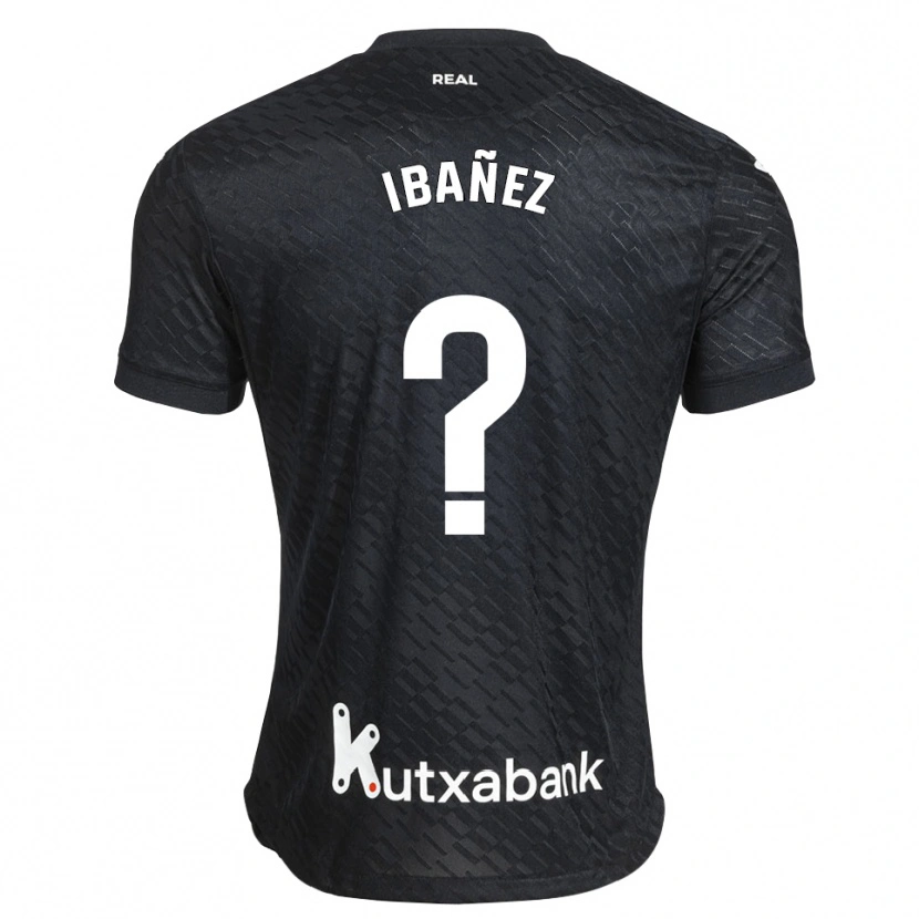 Danxen Herren Pedro Ibañez #0 Schwarz Weiß Auswärtstrikot Trikot 2026/27 T-Shirt
