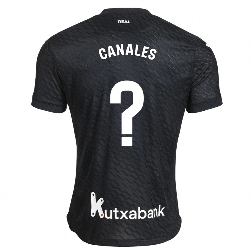 Danxen Herren Cristian Canales #0 Schwarz Weiß Auswärtstrikot Trikot 2026/27 T-Shirt