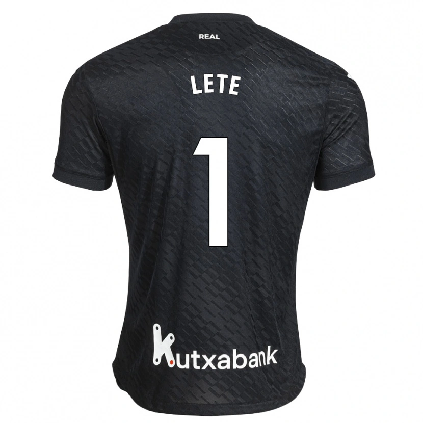 Danxen Herren Elene Lete Para #1 Schwarz Weiß Auswärtstrikot Trikot 2026/27 T-Shirt