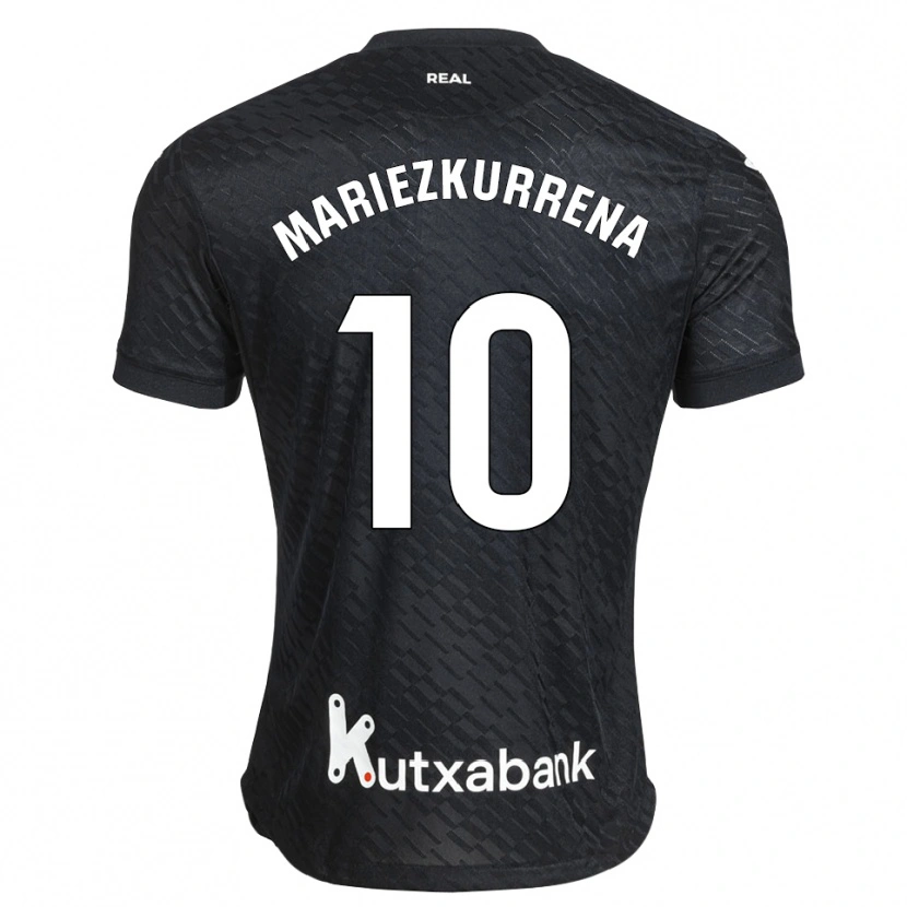 Danxen Herren Arkaitz Mariezkurrena #10 Schwarz Weiß Auswärtstrikot Trikot 2026/27 T-Shirt