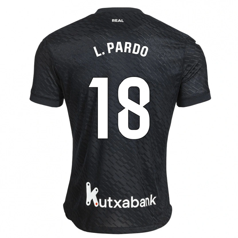 Danxen Herren Lucía Pardo Méndez #18 Schwarz Weiß Auswärtstrikot Trikot 2026/27 T-Shirt