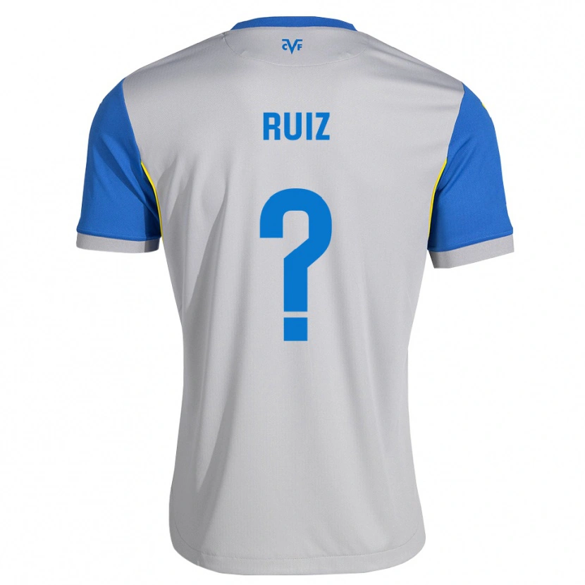 Danxen Herren Aarón Ruiz #0 Dodgerblau Grau Auswärtstrikot Trikot 2026/27 T-Shirt