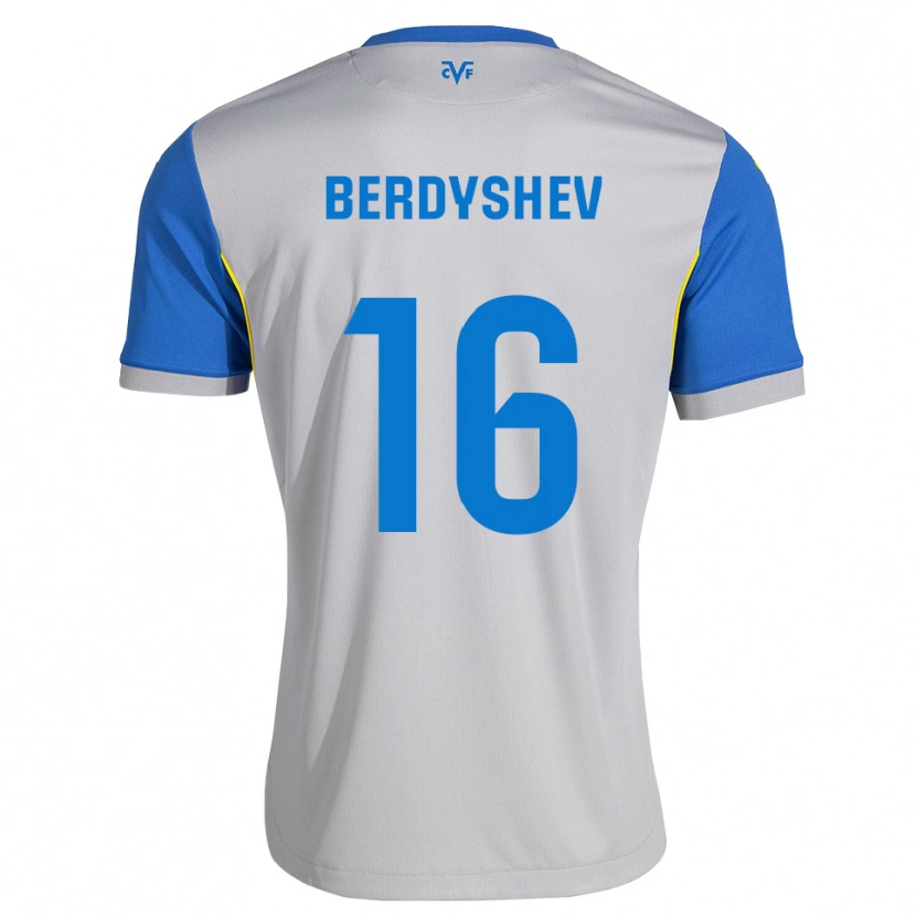 Danxen Herren Tikhon Berdyshev #16 Dodgerblau Grau Auswärtstrikot Trikot 2026/27 T-Shirt