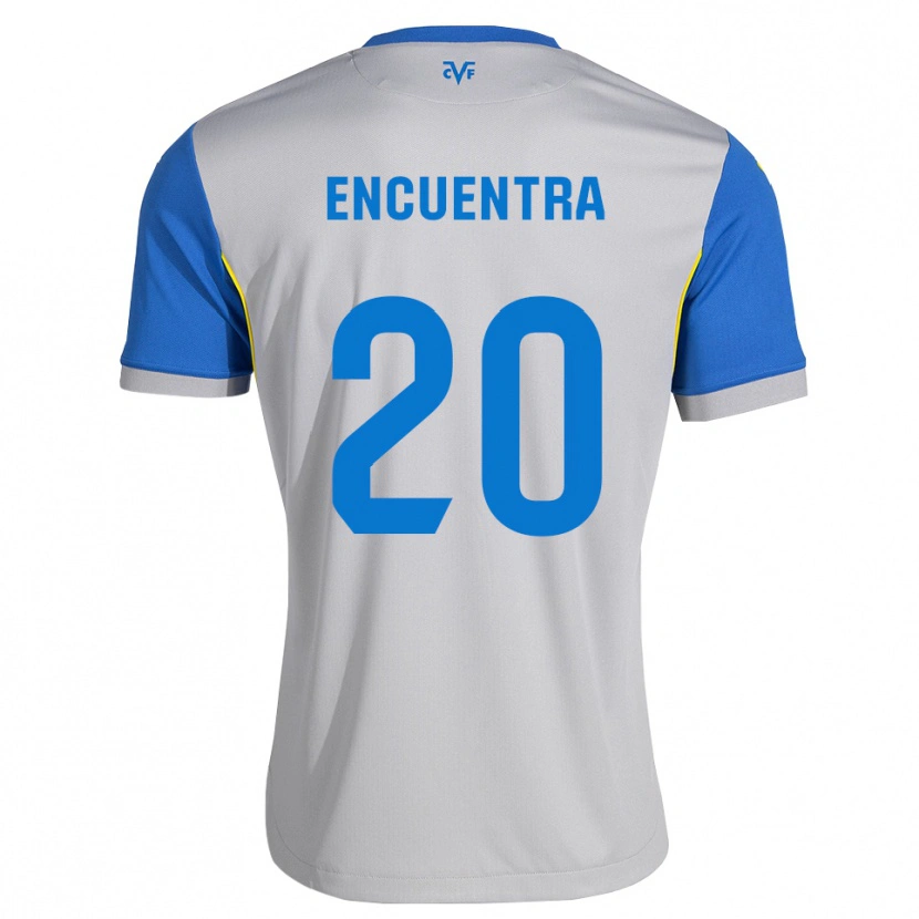 Danxen Herren Jan Encuentra #20 Dodgerblau Grau Auswärtstrikot Trikot 2026/27 T-Shirt