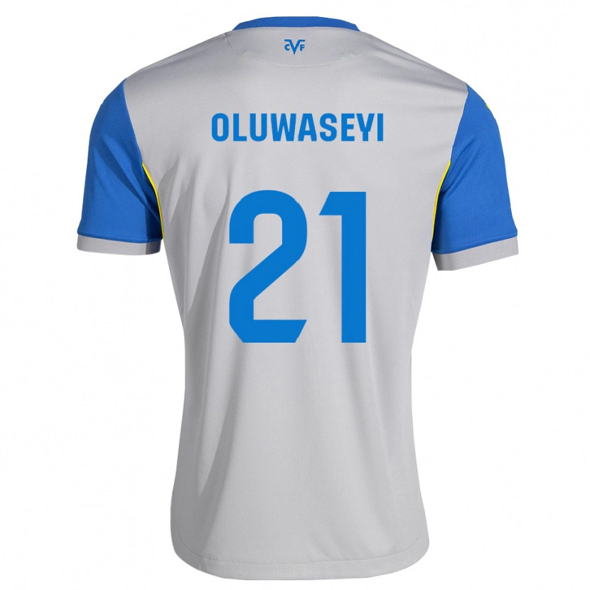 Danxen Herren Tani Oluwaseyi #21 Dodgerblau Grau Auswärtstrikot Trikot 2026/27 T-Shirt