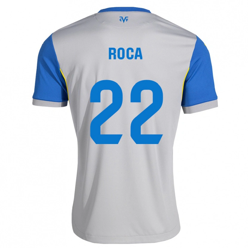 Danxen Herren Mauro Roca #22 Dodgerblau Grau Auswärtstrikot Trikot 2026/27 T-Shirt
