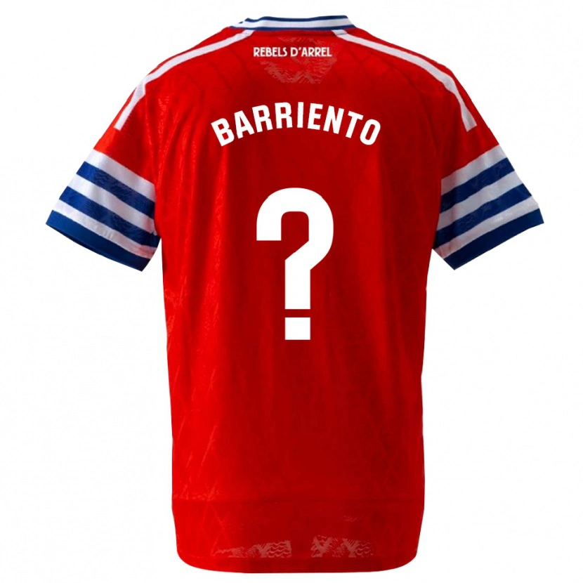 Danxen Herren Darek Barriento #0 Königsblau Rot Auswärtstrikot Trikot 2026/27 T-Shirt