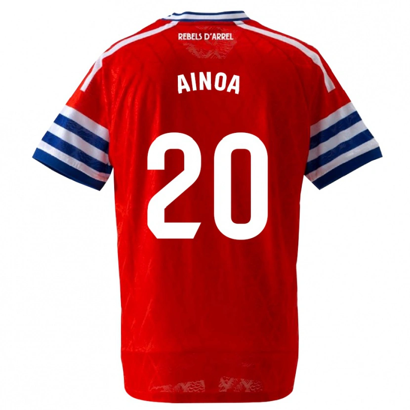 Danxen Herren Ainoa Campo #20 Königsblau Rot Auswärtstrikot Trikot 2026/27 T-Shirt