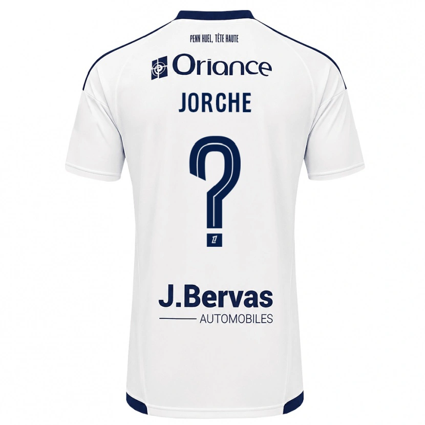 Danxen Herren Inès Jorche #0 Marineweiß Auswärtstrikot Trikot 2026/27 T-Shirt