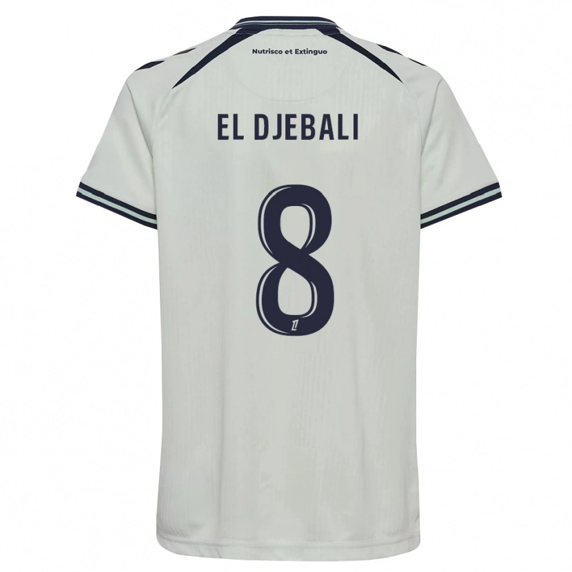 Danxen Herren Rayan El Djebali #8 Mitternachtsblau Weiß Auswärtstrikot Trikot 2026/27 T-Shirt