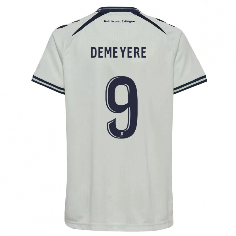 Danxen Herren Silke Demeyere #9 Mitternachtsblau Weiß Auswärtstrikot Trikot 2026/27 T-Shirt