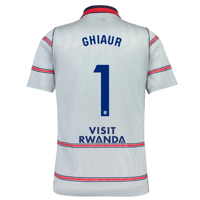 Danxen Herren Octavian Ghiaur #1 Grau Rot Marineblau Ausweichtrikot Trikot 2026/27 T-Shirt