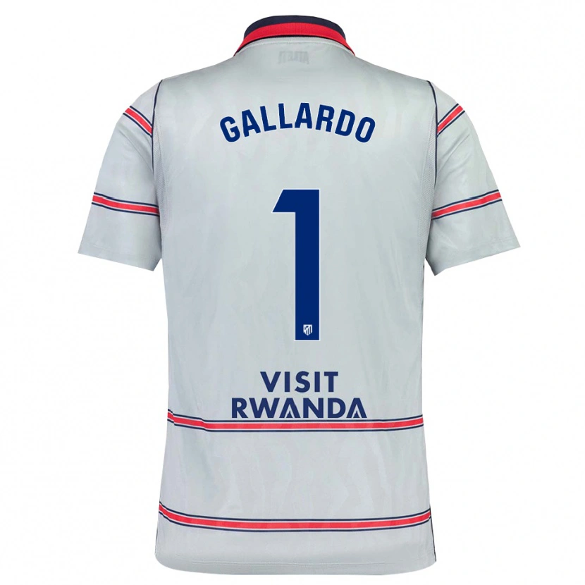 Danxen Herren Lola Gallardo #1 Grau Rot Marineblau Ausweichtrikot Trikot 2026/27 T-Shirt