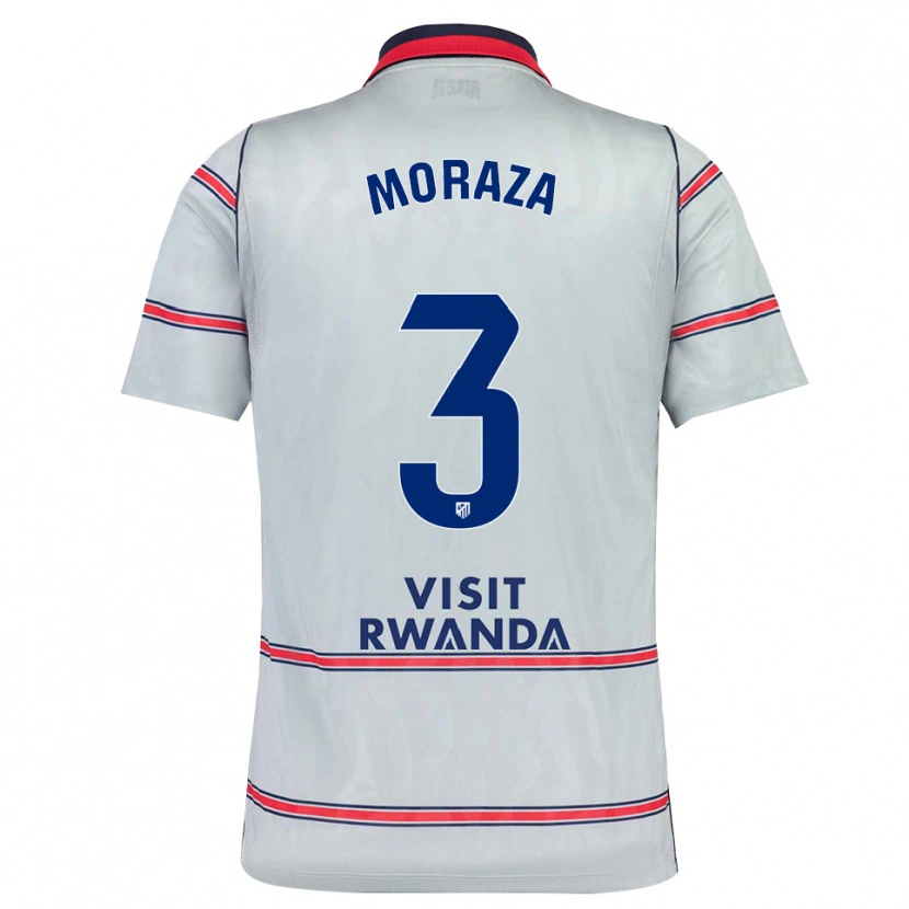 Danxen Herren Ainhoa Moraza #3 Grau Rot Marineblau Ausweichtrikot Trikot 2026/27 T-Shirt