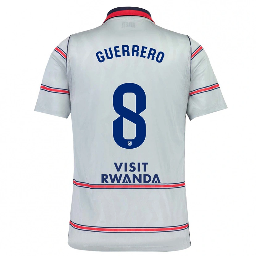 Danxen Herren Irene Guerrero #8 Grau Rot Marineblau Ausweichtrikot Trikot 2026/27 T-Shirt