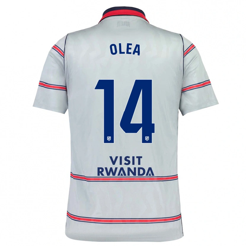 Danxen Herren Rubén Olea #14 Grau Rot Marineblau Ausweichtrikot Trikot 2026/27 T-Shirt