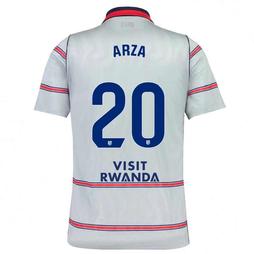 Danxen Herren David Arza #20 Grau Rot Marineblau Ausweichtrikot Trikot 2026/27 T-Shirt