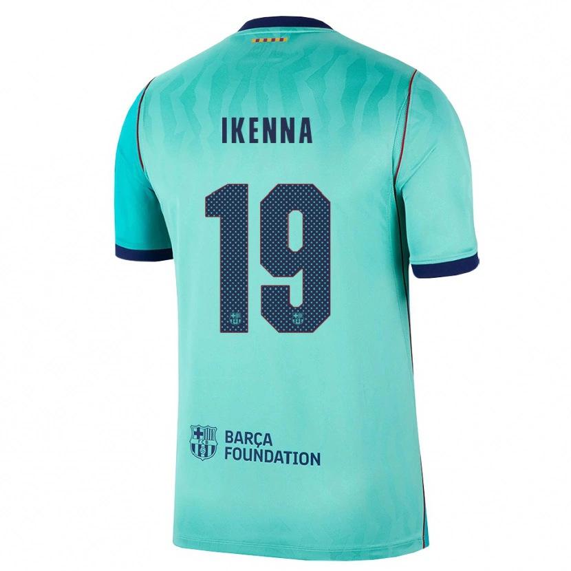 Danxen Herren Divine Ikenna #19 Aqua Dunkeltürkis Königsblau Ausweichtrikot Trikot 2026/27 T-Shirt