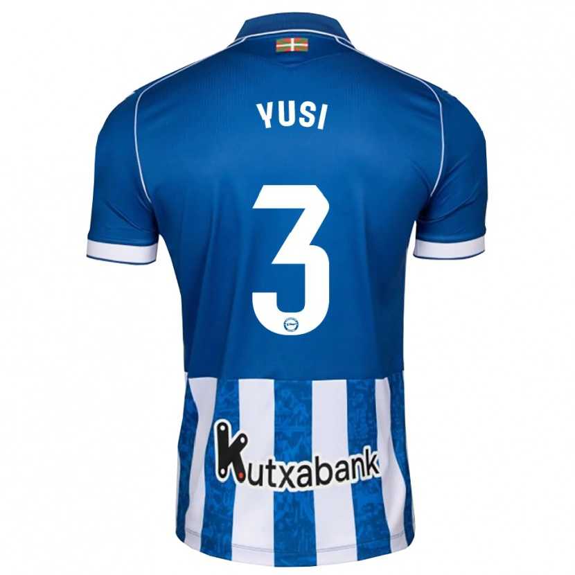Danxen Damen Youssef Enríquez #3 Blau Weiß Schwarz Heimtrikot Trikot 2026/27 T-Shirt