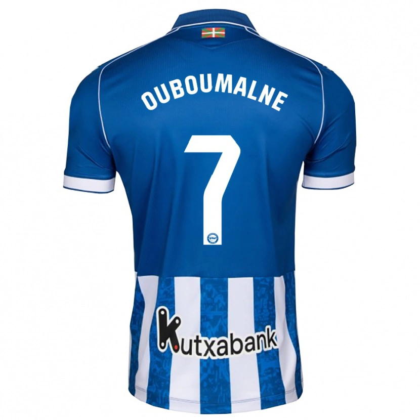 Danxen Damen Ibra Ouboumalne #7 Blau Weiß Schwarz Heimtrikot Trikot 2026/27 T-Shirt