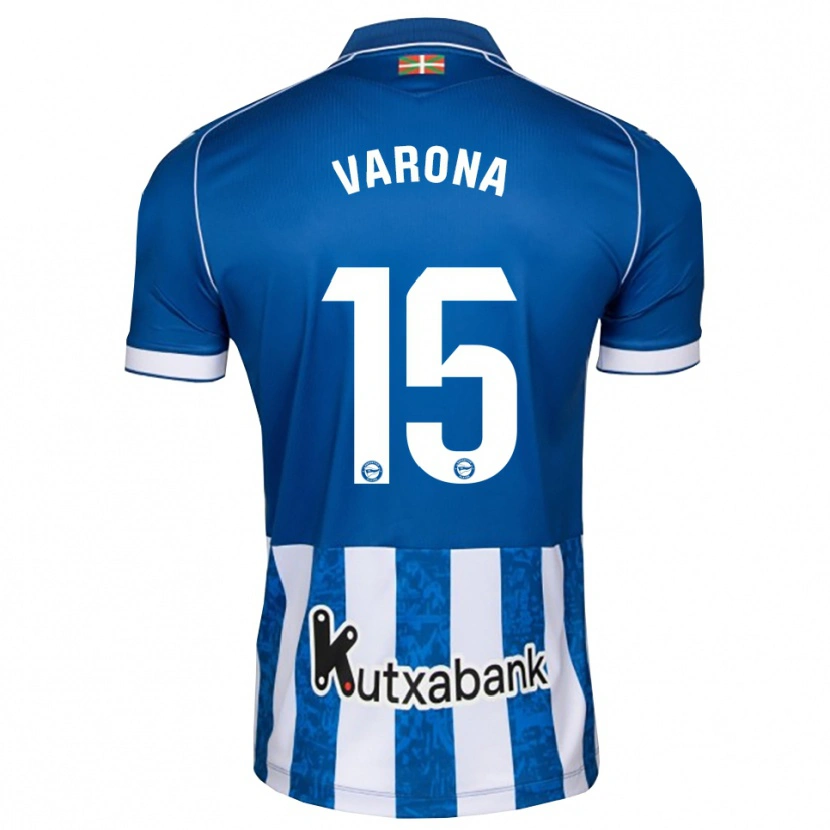 Danxen Damen Ander Varona #15 Blau Weiß Schwarz Heimtrikot Trikot 2026/27 T-Shirt