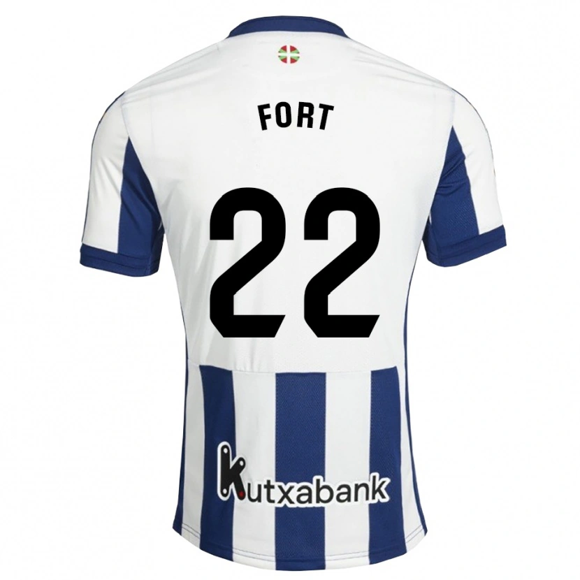 Danxen Damen Héctor Fort #22 Marineweiß Goldrute Heimtrikot Trikot 2026/27 T-Shirt
