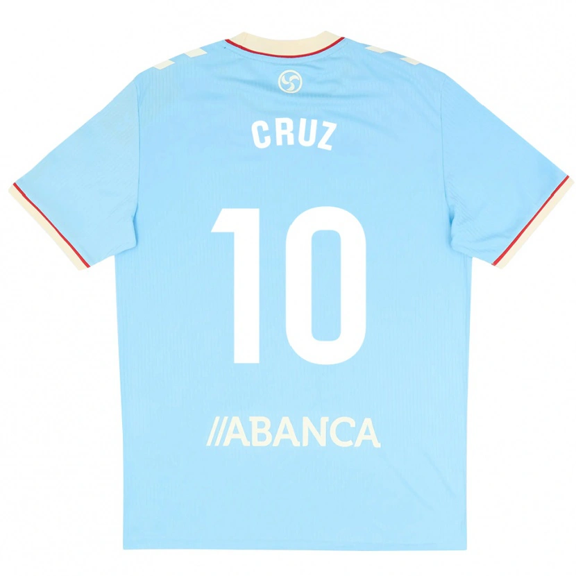 Danxen Damen Tati Cruz #10 Himmelblau Weiß Rot Heimtrikot Trikot 2026/27 T-Shirt