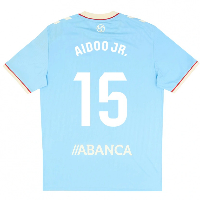 Danxen Damen Joseph Aidoo #15 Himmelblau Weiß Rot Heimtrikot Trikot 2026/27 T-Shirt