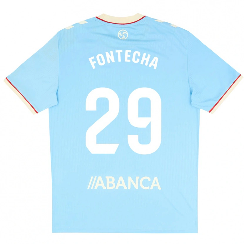 Danxen Damen Celia Fontecha #29 Himmelblau Weiß Rot Heimtrikot Trikot 2026/27 T-Shirt