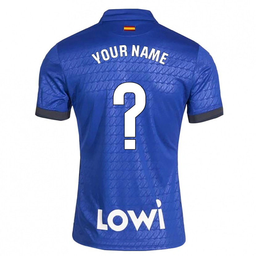 Danxen Damen Ihren Namen #0 Blau Weiß Schwarz Heimtrikot Trikot 2026/27 T-Shirt