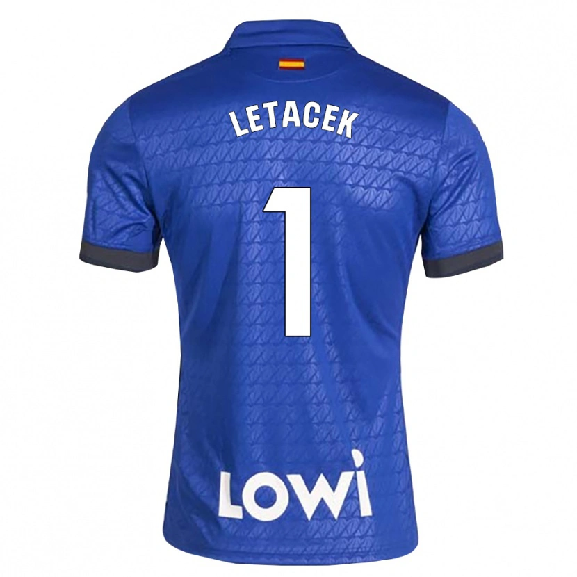 Danxen Damen Jiri Letacek #1 Blau Weiß Schwarz Heimtrikot Trikot 2026/27 T-Shirt