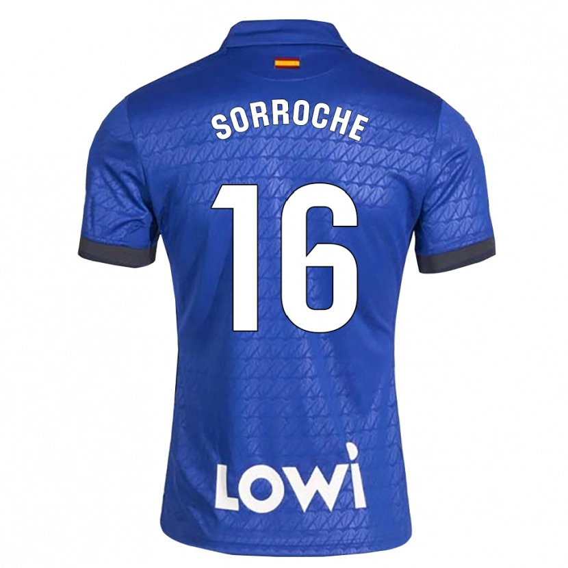 Danxen Damen Ginés Sorroche #16 Blau Weiß Schwarz Heimtrikot Trikot 2026/27 T-Shirt