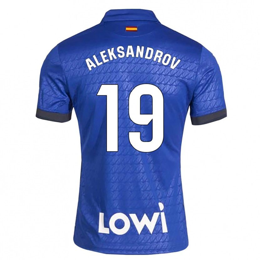 Danxen Damen Mykyta Aleksandrov #19 Blau Weiß Schwarz Heimtrikot Trikot 2026/27 T-Shirt