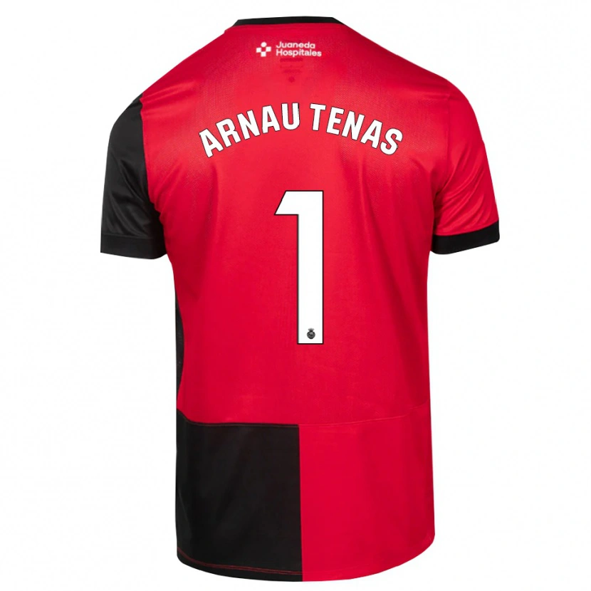 Danxen Damen Arnau Tenas #1 Schwarz Rot Weiß Heimtrikot Trikot 2026/27 T-Shirt