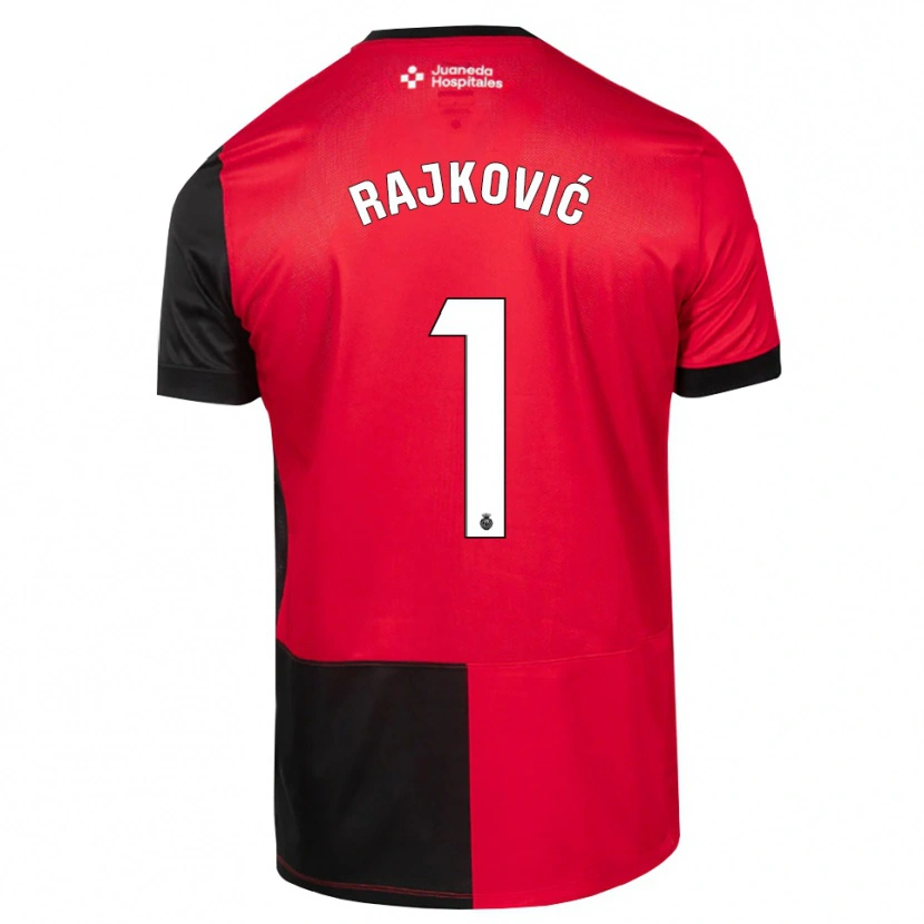 Danxen Damen Predrag Rajkovic #1 Schwarz Rot Weiß Heimtrikot Trikot 2026/27 T-Shirt