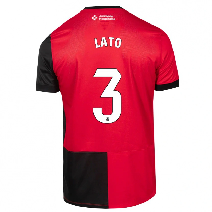 Danxen Damen Toni Lato #3 Schwarz Rot Weiß Heimtrikot Trikot 2026/27 T-Shirt