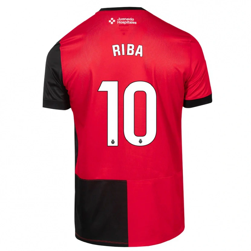 Danxen Damen Cesc Riba #10 Schwarz Rot Weiß Heimtrikot Trikot 2026/27 T-Shirt