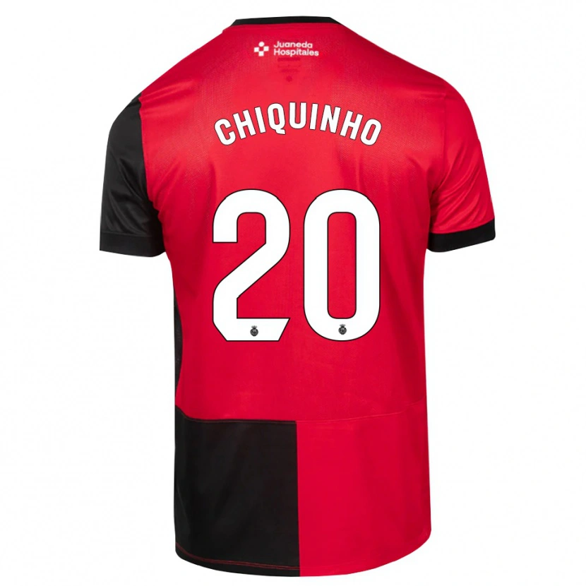 Danxen Damen Chiquinho #20 Schwarz Rot Weiß Heimtrikot Trikot 2026/27 T-Shirt