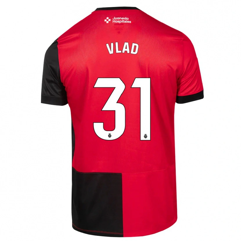 Danxen Damen Rares Vlad #31 Schwarz Rot Weiß Heimtrikot Trikot 2026/27 T-Shirt