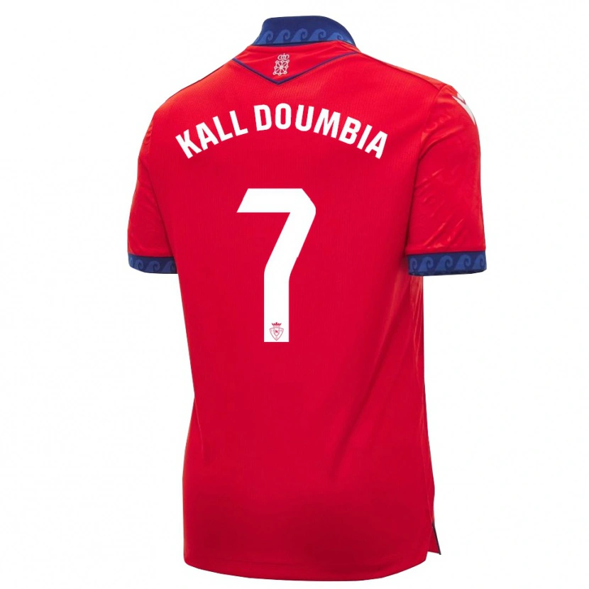 Danxen Damen Aly Kall Doumbia #7 Rot Marineblau Weiß Heimtrikot Trikot 2026/27 T-Shirt