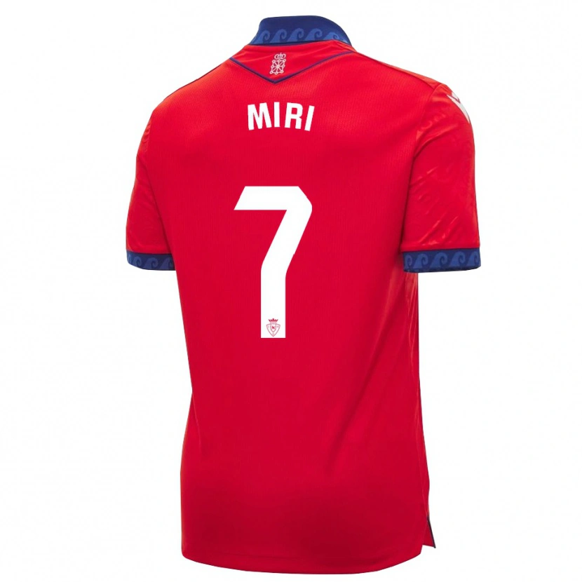 Danxen Damen Miriam Rivas Pinto #7 Rot Marineblau Weiß Heimtrikot Trikot 2026/27 T-Shirt