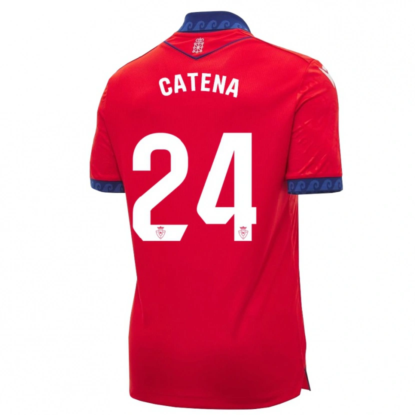 Danxen Damen Alejandro Catena #24 Rot Marineblau Weiß Heimtrikot Trikot 2026/27 T-Shirt