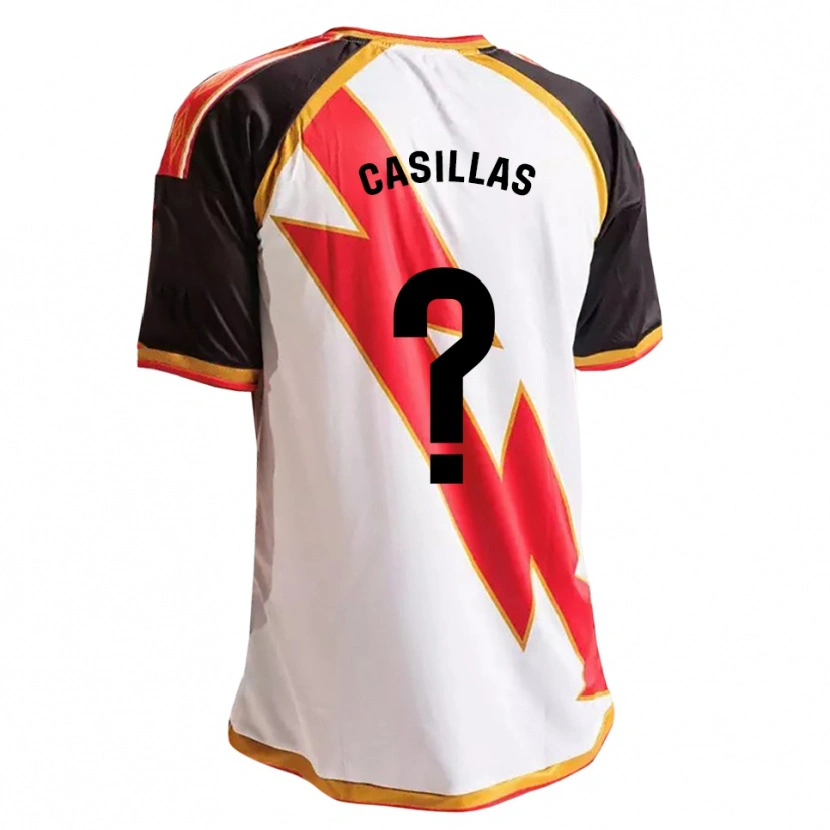Danxen Damen Marcos Casillas #0 Schwarz Rot Weiß Gold Heimtrikot Trikot 2026/27 T-Shirt