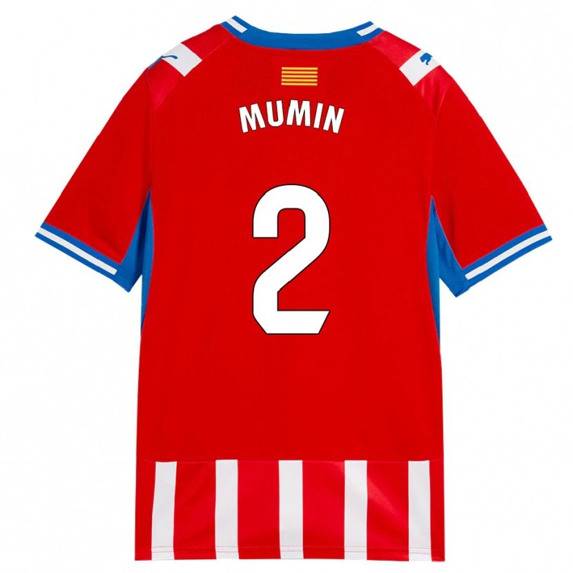 Danxen Damen Abdul Mumin #2 Rot Weiß Himmelblau Heimtrikot Trikot 2026/27 T-Shirt